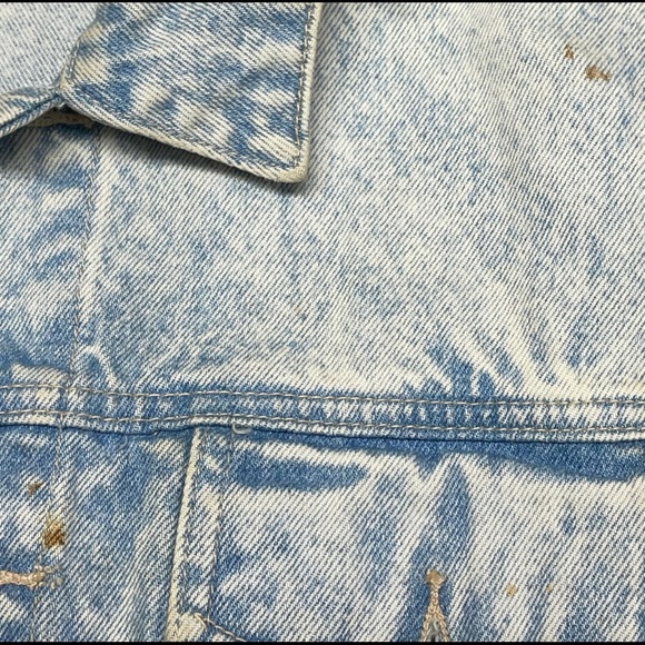 Vintage LA Gear Blinged Out Denim Jacket - Picture 6 of 8
